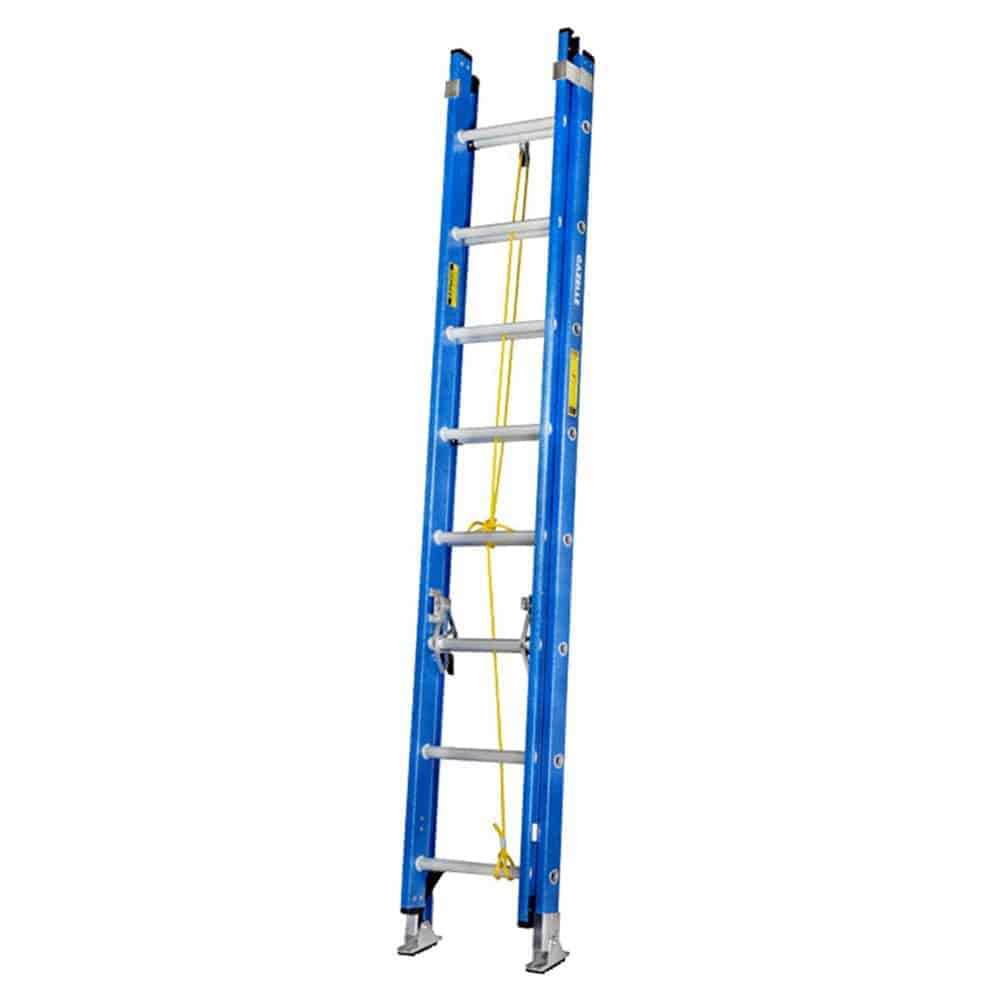 Fiberglass Utility Ladder 16 Foot - Non-Conductive Electrical Safety Solution